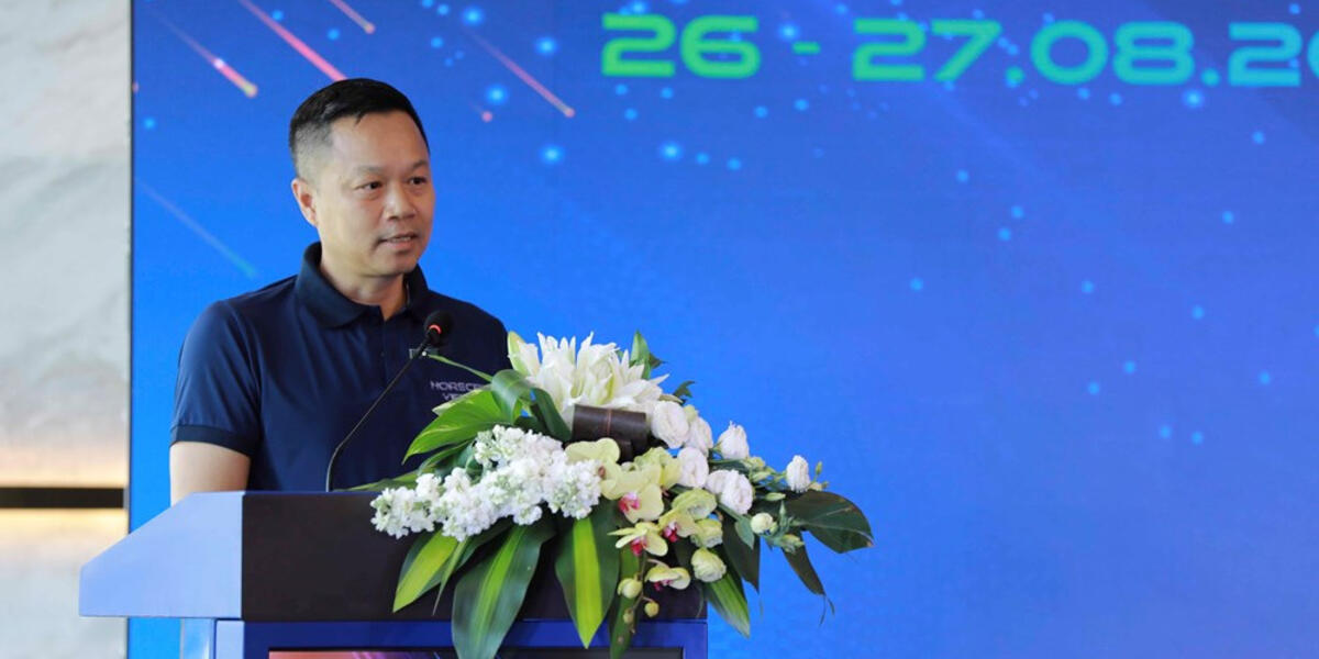 M. Nguyen Duc Quynh - Président de HorecFex Vietnam et Vice-président de l'Association des hôtels du Vietnam a partagé lors de la conférence de presse