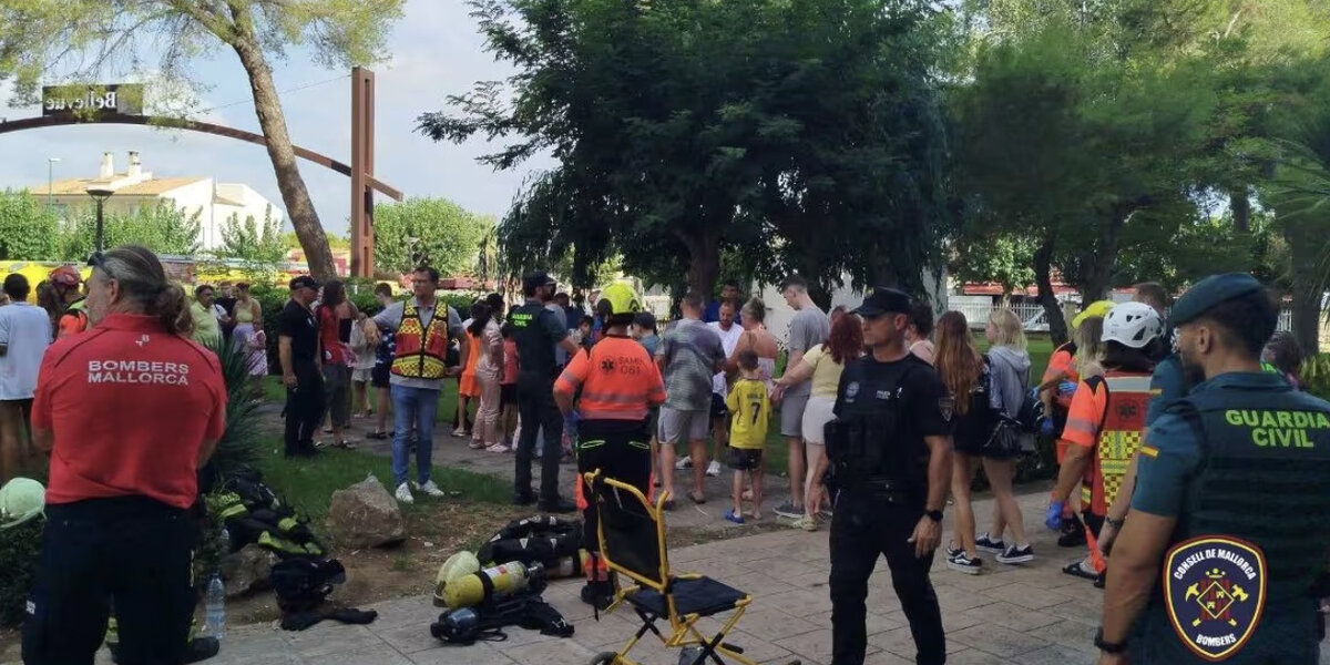 L'evacuation de l'hotel