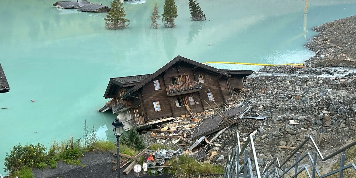 Le dernier hôtel de Blatten meurt
