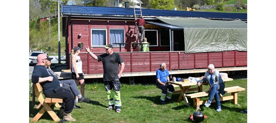 Sommarbygda gjer seg klar