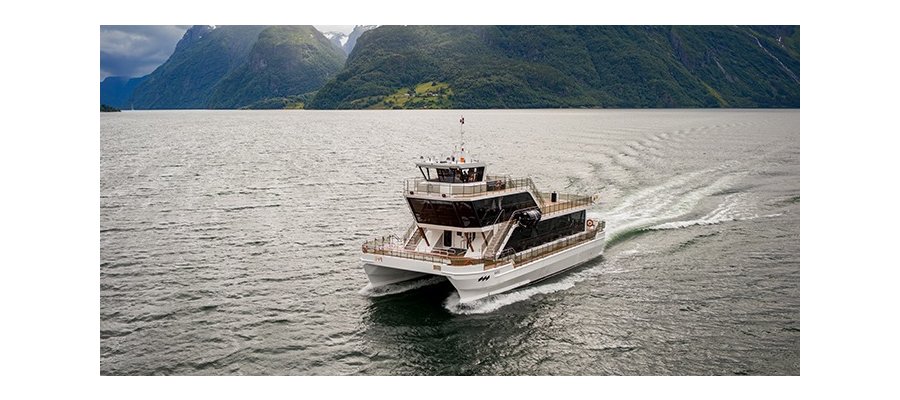 Brim lanserer sitt fjerde elektriske skip