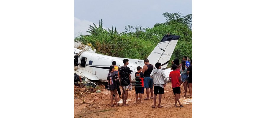 Fly misser landing i Brasil: 14 døde