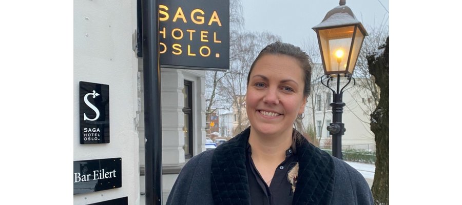 Martine er ny hotellsjef på Saga Hotel Oslo
