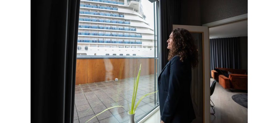 Går til rettssak fordi cruiseskip stenger for utsikten