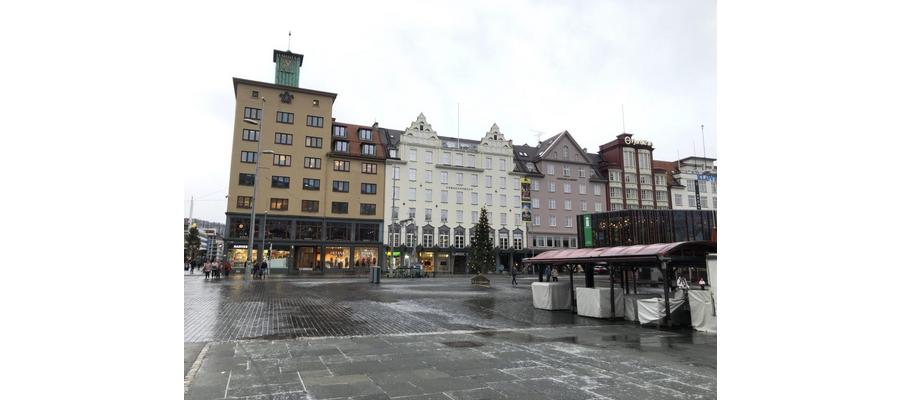 Halvparten av alle hotellrom i Bergen sto tomme i Q1