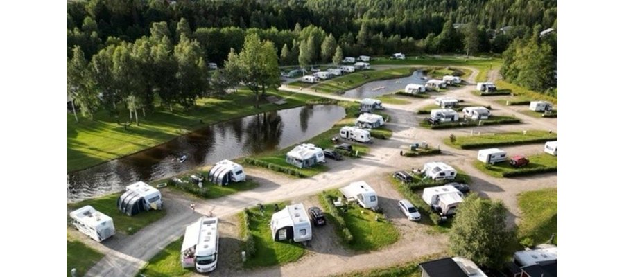 Campingplassen i Bø åpnet 24 timer etter flommen 