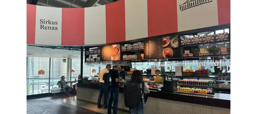 Sirkus Renaa har åpnet på Stavanger Lufthavn