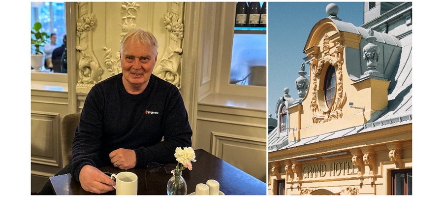 ”Jag äter alltid frukost med vaktmästaren”