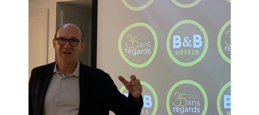 Fabrice Collet, président du groupe B&B Hotels.