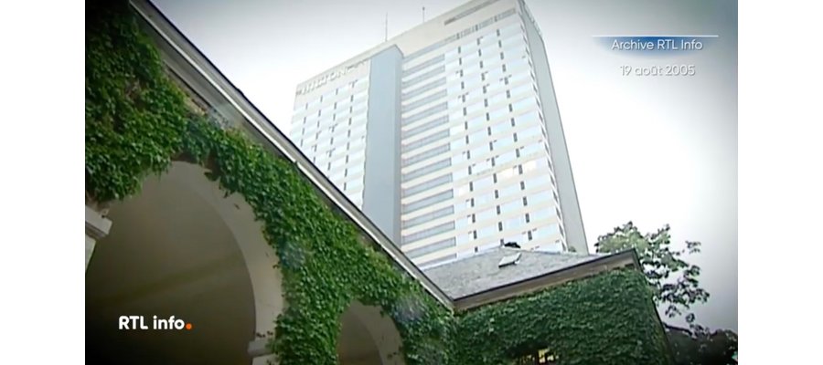 Une ancienne histoire d´áctualite - En 2005, l'hôtel Hilton de Bruxelles organisait un grand exercice d'évacuation