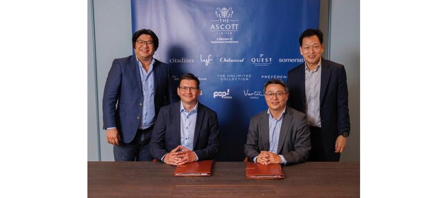 Le groupe hôtelier singapourien Ascott se développe en Europe