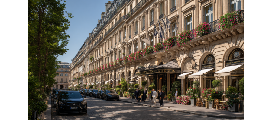 Hôtellerie à paris, une capitale mondiale en mouvement
