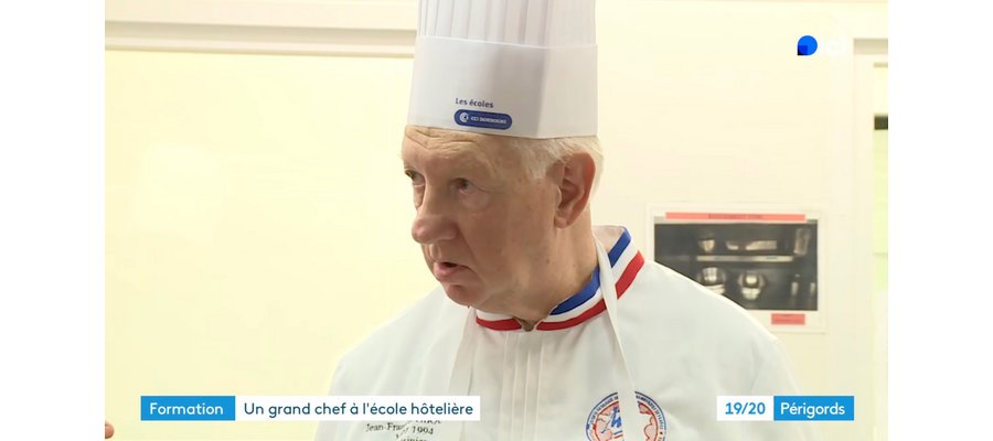 Formation : un grand chef à l'école hôtelière de Boulazac