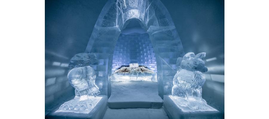 Les hôtels de glace les plus spectaculaires à travers le monde