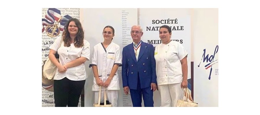 Une élève du lycée hôtelier de Saint-Nazaire meilleur apprenti de France : « ça illustre les valeurs de notre filière »