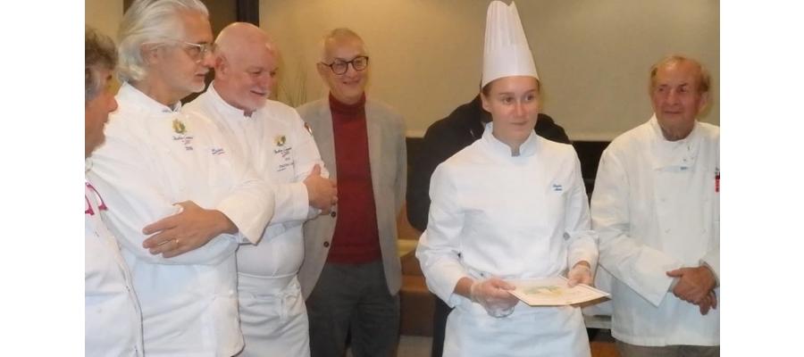 Louise Abras qualifiée pour la finale du Meilleur apprenti cuisinier de France
