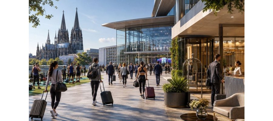 FIBO 2026 à Cologne : Comment le grand salon du fitness transforme la demande hôtelière