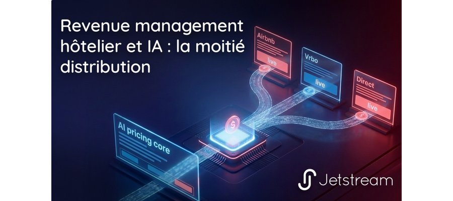 Revenue management hôtelier et IA : la moitié distribution