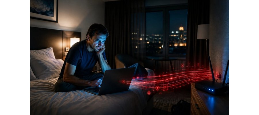 Connecté sur le Wi-Fi à l’hôtel ? Vous n’êtes très probablement pas en sécurité !