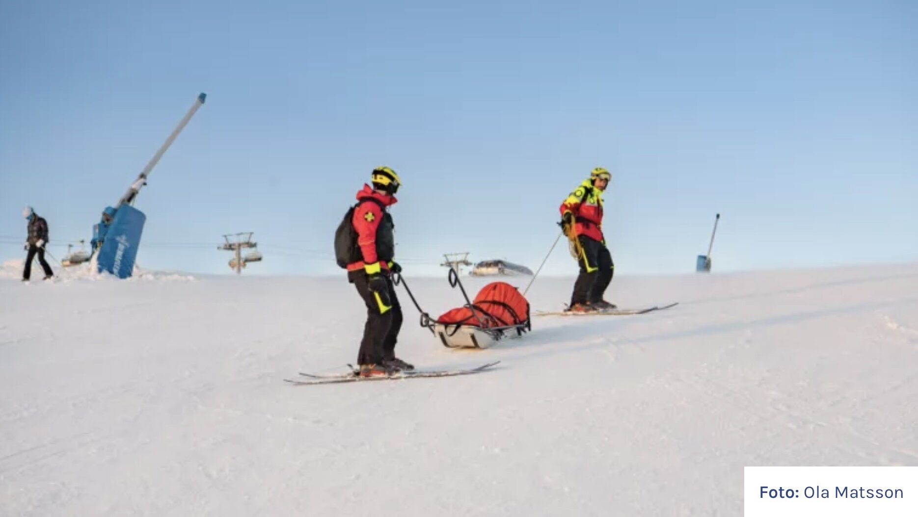 Bransjeforeningen følger utviklingen av skader gjennom et utvalg medlemmer. Skadepotensialet for alpine aktiviteter knytter seg først og fremst til egen adferd. Det er altså mer unntaksvis at årsaken til skaden lar seg henføre til andre skiløpere eller til anlegget. I slike tilfeller dreier det seg om kollisjoner med andre skiløpere, at annen skiløpers oppførsel forårsaker skaden, eller et for dårlig skadeforebyggende arbeid fra anleggets side.  Statistikk viser at en alpinist som står på ski 4 dager i sesongen kan stå på ski i 275 år før det statistisk inntreffer en skade til legebehandling. Omkring 85% av alle skader skyldes at skiløperen faller selv, 8% er kollisjon mellom personer og 3% er kollisjon med gjenstand. Kne og benskader er mest vanlig med 16% fulgt av håndledd med 15%. Også her har det vært relativt små endringer gjennom årene.