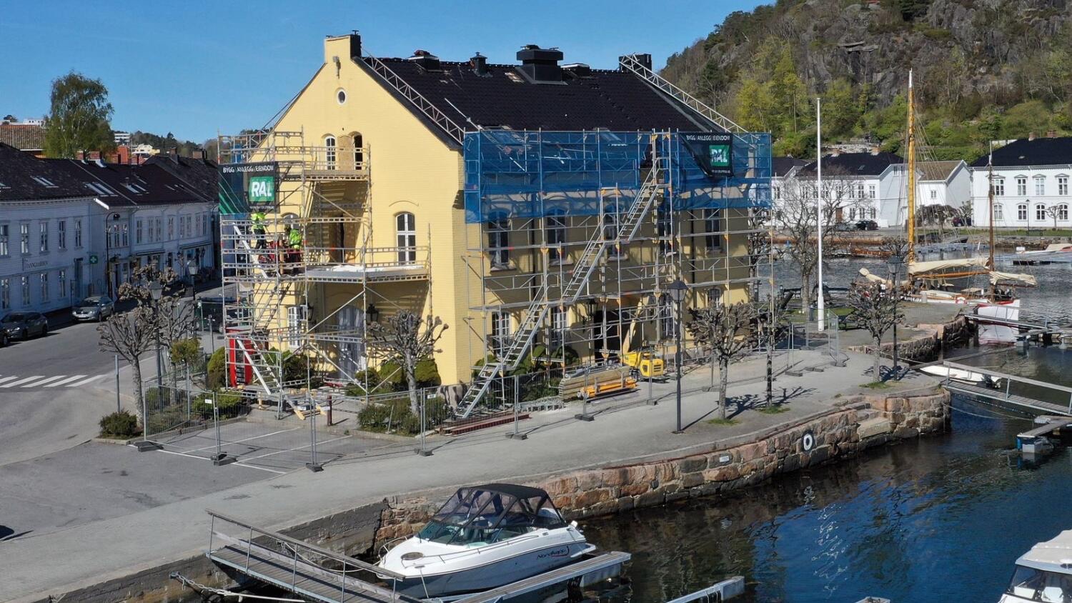 Ombyggingen ble større enn ventet