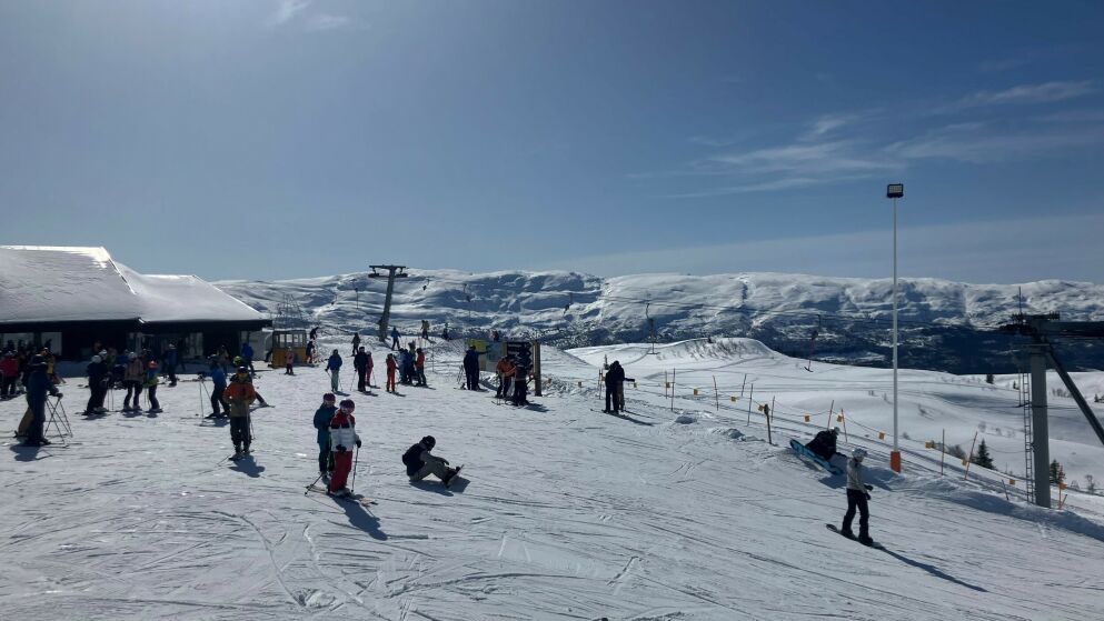 Gladmelding: - Helt fantastisk! Aldri før har så mange vært på ski på Voss i palmehelga.