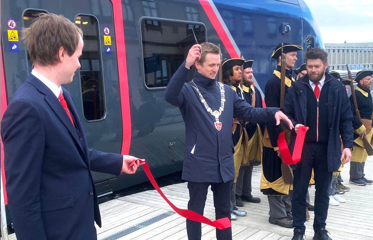 Alt på skinner når Rørostoget blåste avgang direkte til hovedstaden