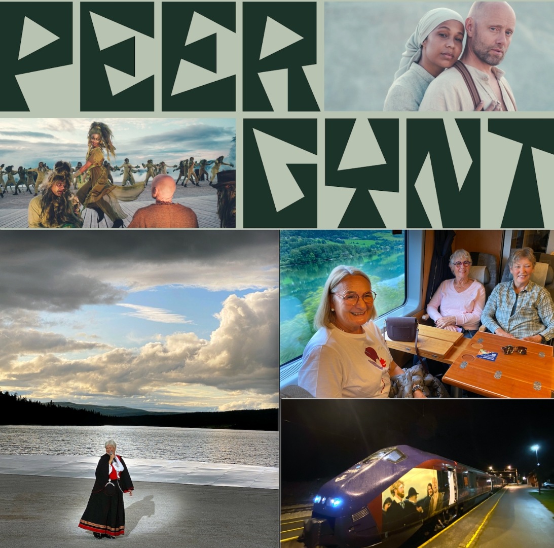 Med chartertog til kulturfestivalen Peer Gynt, åtti voksne var med
