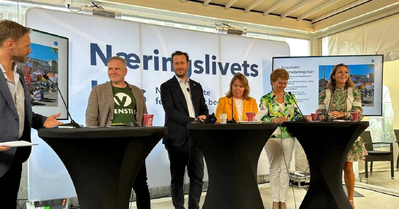 Engasjerte politikere i debatt om reiselivets viktigste saker