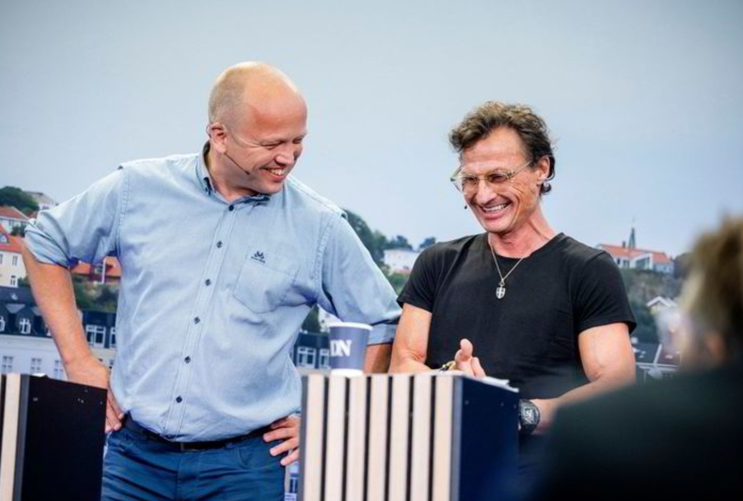 Stordalen og Vedum i debatt: – Jeg ikke har brukt ordet «riking» en gang her