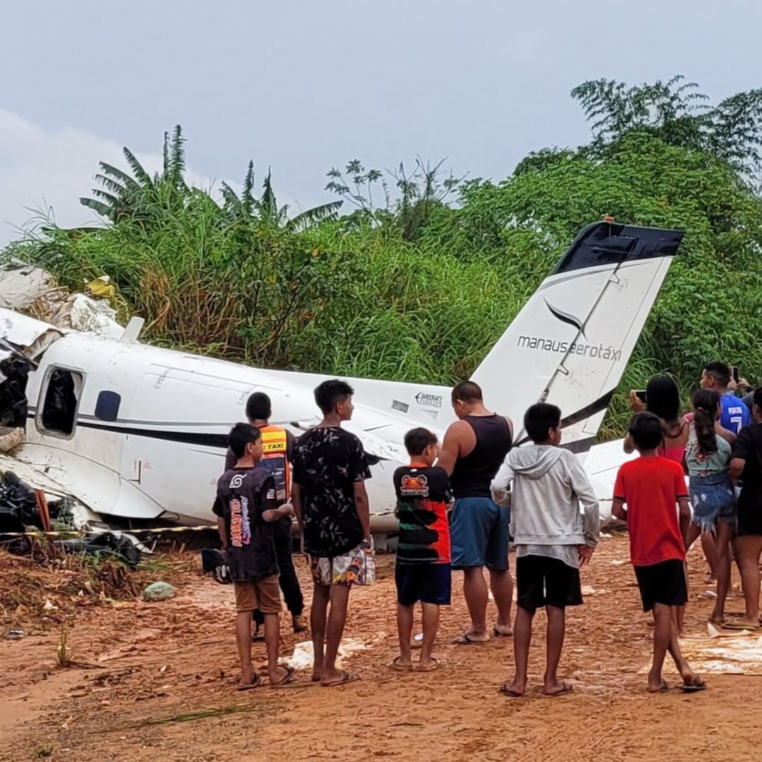 Fly misser landing i Brasil: 14 døde