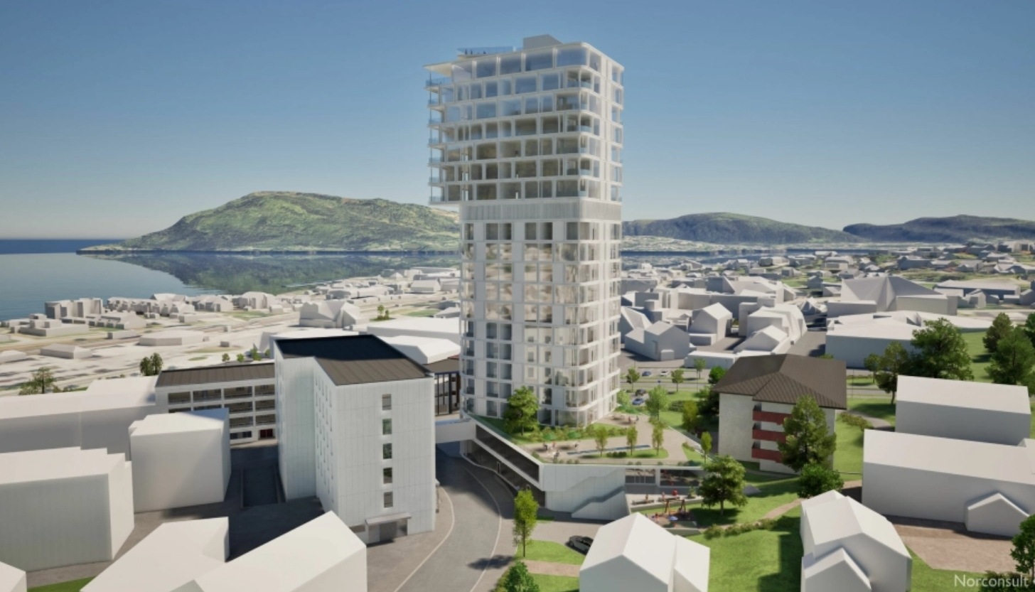 20 etasjers hotell skaper engasjement i Mo i Rana
