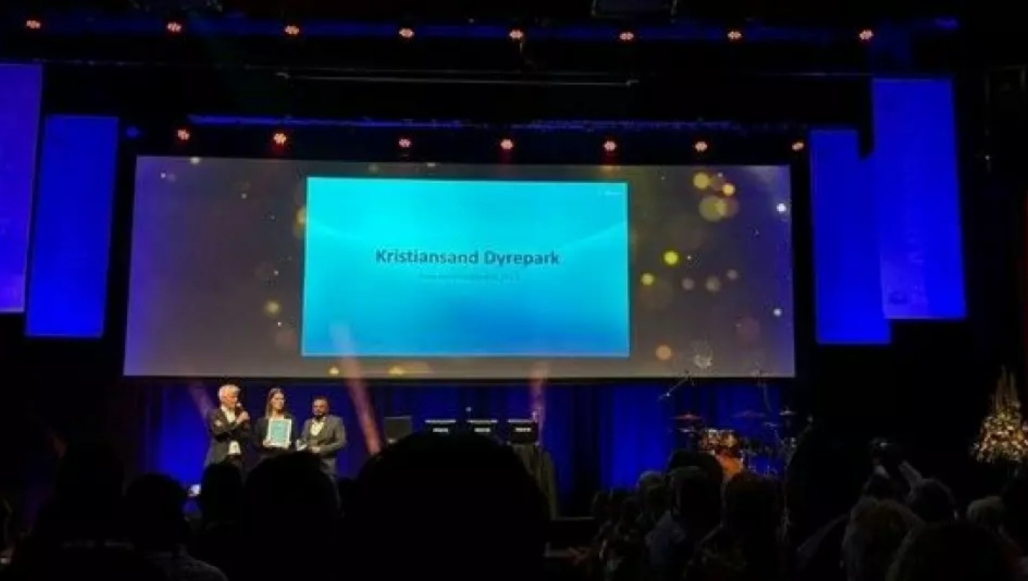 Kristiansand Dyrepark kåret til årets medlemsbedrift 2023
