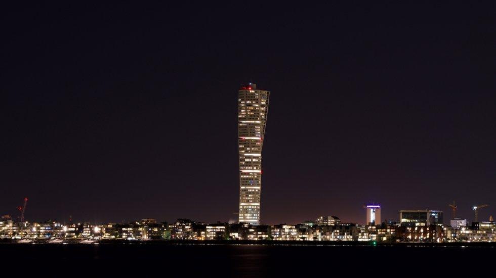 Malmø-skyskraperen Turning Torso åpner for publikum