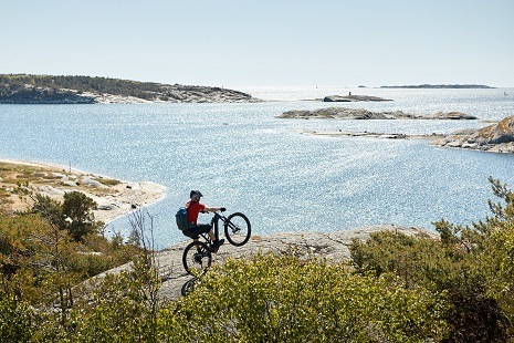 Intresset för att kombinera camping och cykling ökar rejält