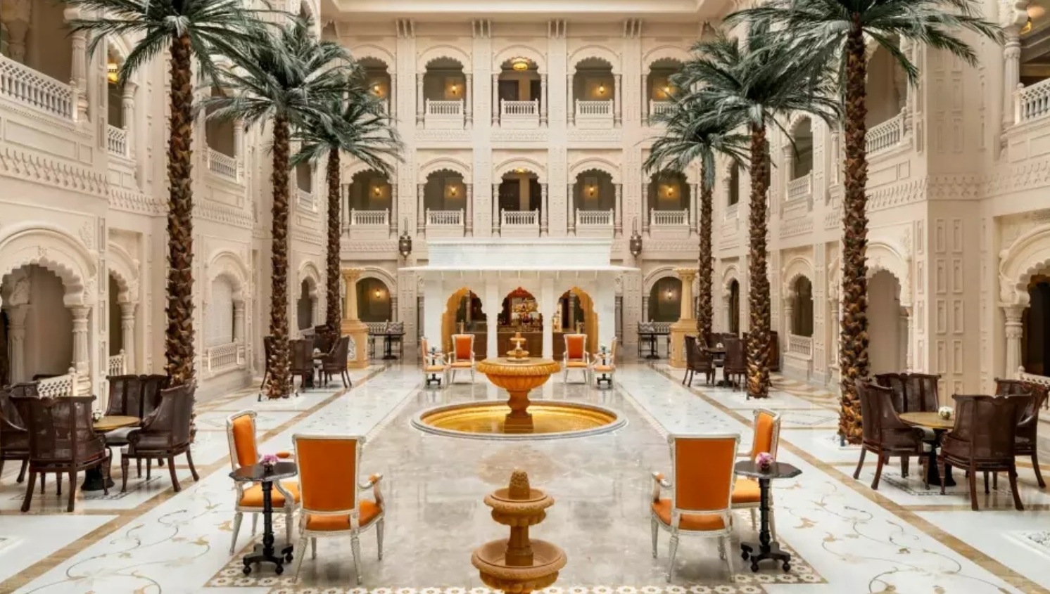 Moderne indisk palasshotell