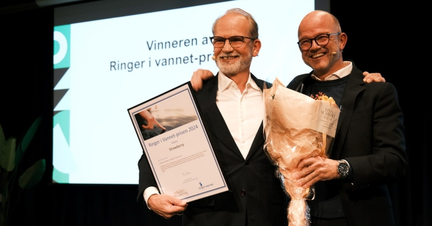 Strawberry vinner Ringer i Vannet-prisen 2024: – Et stort forbilde på inkluderingsfeltet