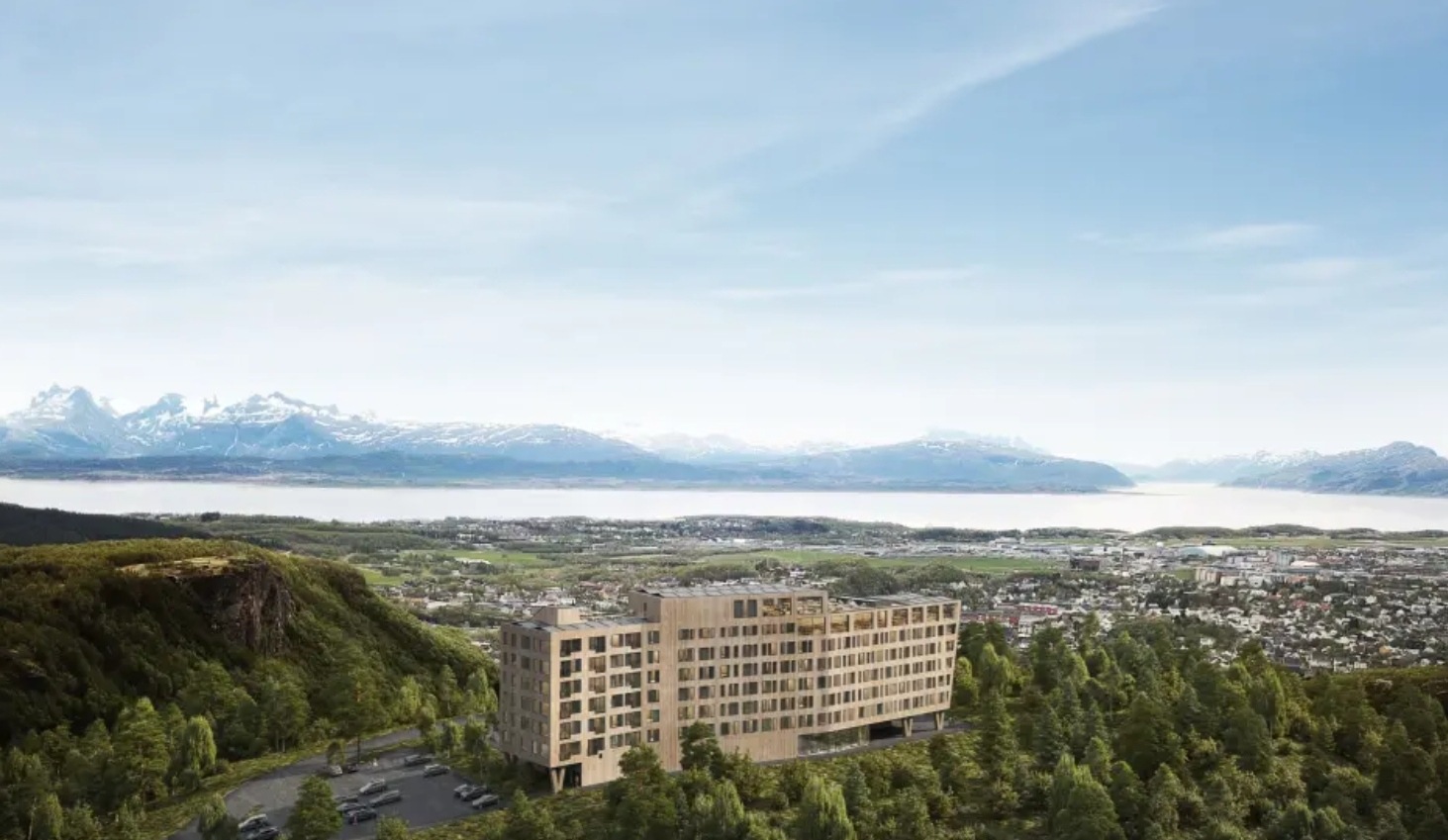 Wood Hotel Bodø slapp med skrekken