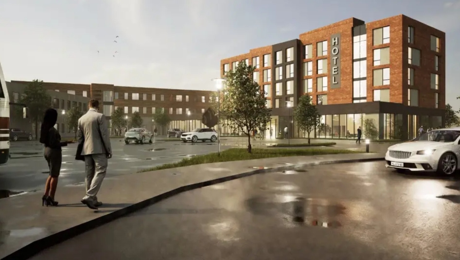 Skal bygge hotell på gamle tomter