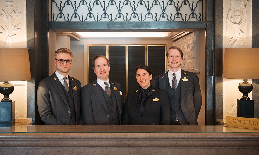 Grand Hôtel har tilldelats två nycklar till från Les Clefs d’Or