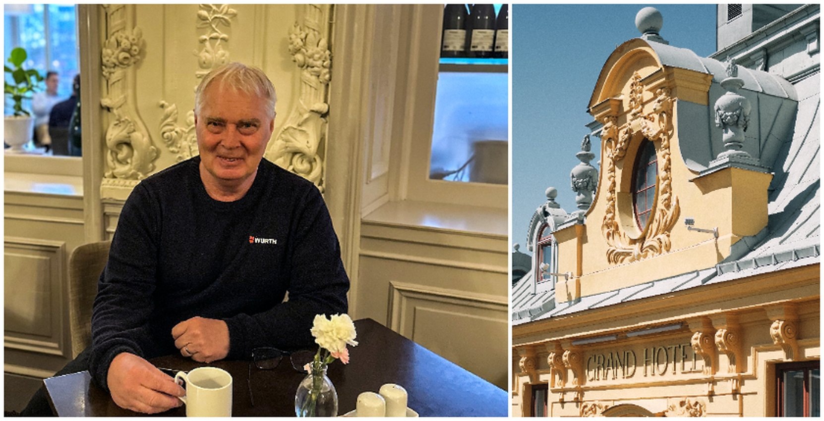 ”Jag äter alltid frukost med vaktmästaren”
