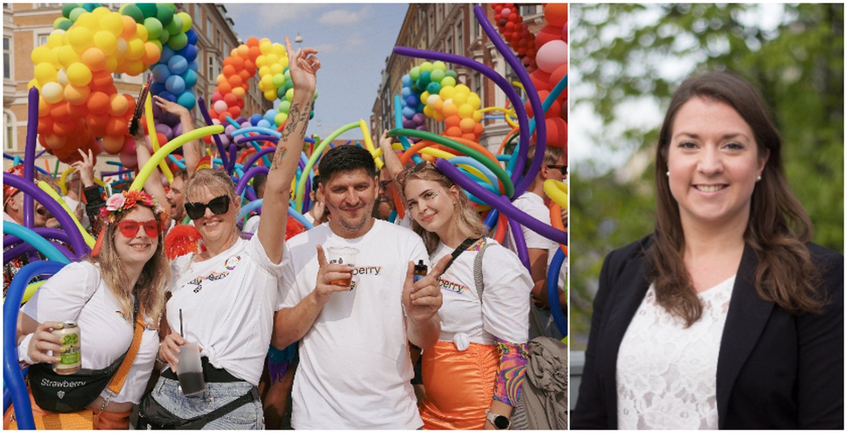 Så sponsrar Strawberry Pride