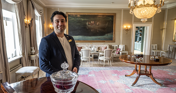 Borregaard Hovedgård endelig åpnet for publikum