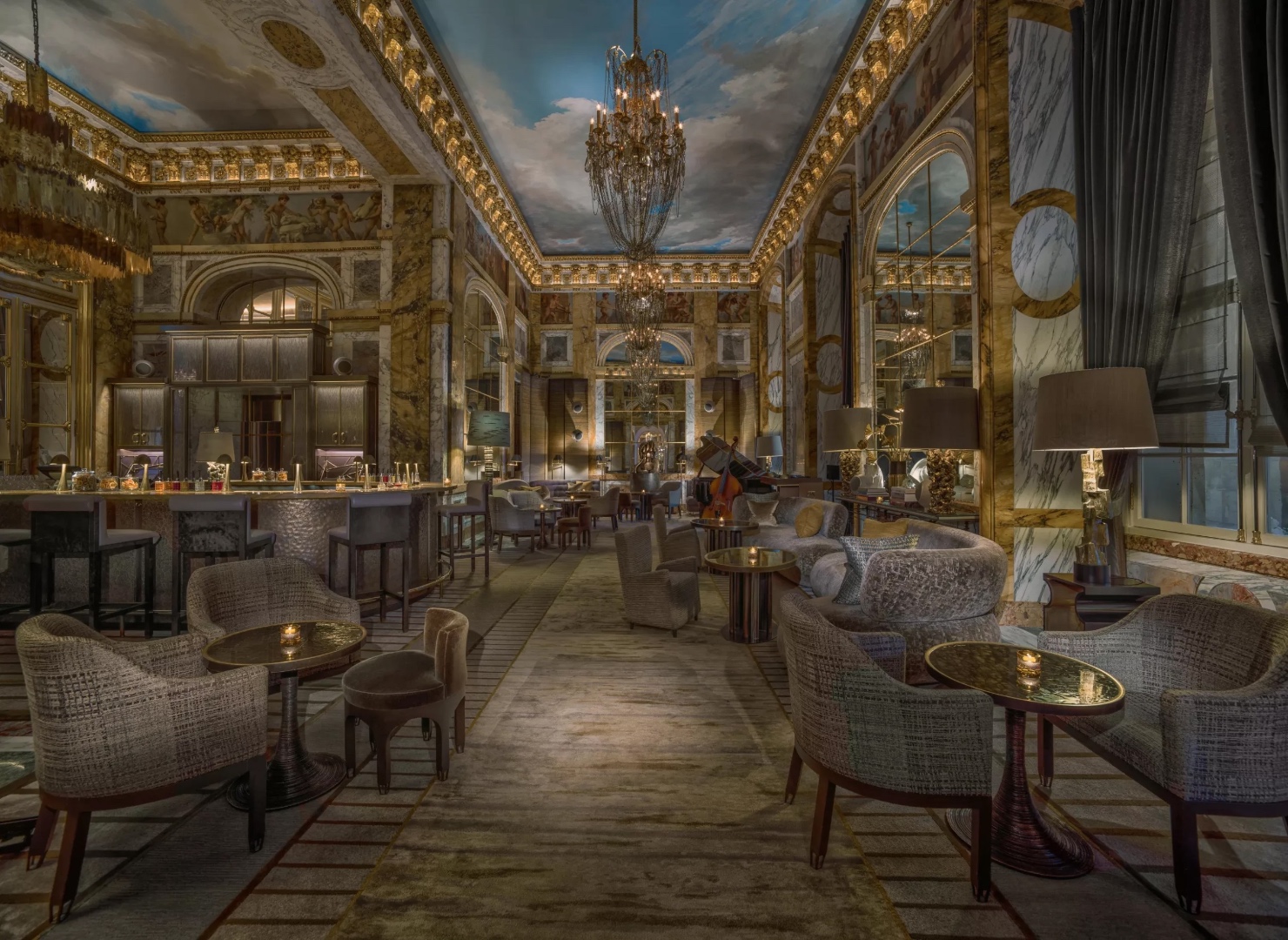 Les plus beaux bars d’hôtels à Paris