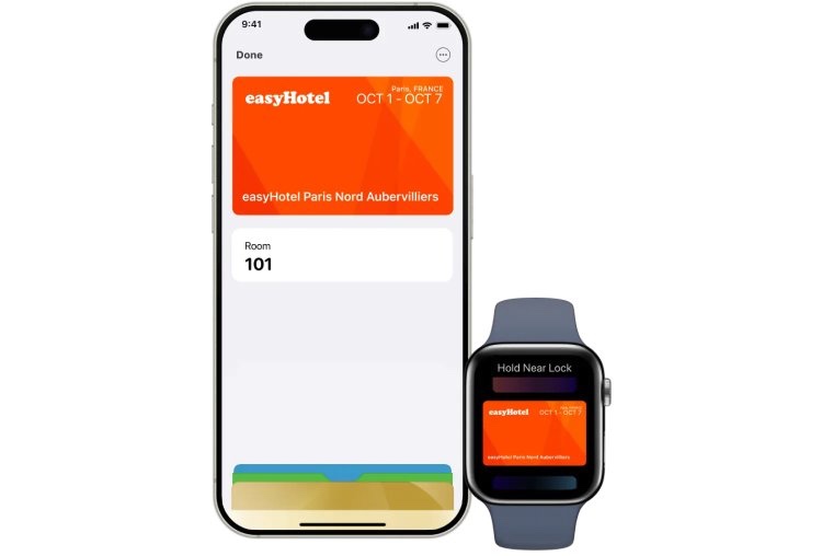 easyHotel lance la clé de chambre dans Apple Wallet