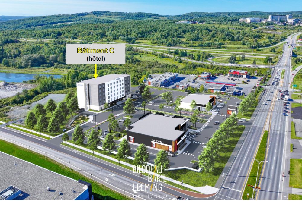 Le projet de l’hôtel à Fleurimont progresse vers le conseil municipal