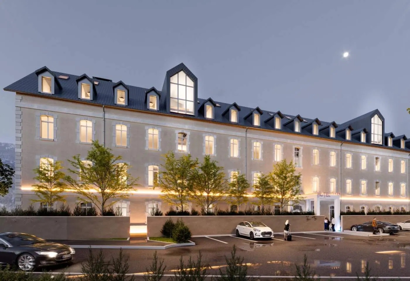 À BRIANÇON UN NOUVEL HÔTEL 4 ÉTOILES POUR DÉCEMBRE 2025 DANS UNE ANCIENNE CASERNE DE LA VILLE BASSE