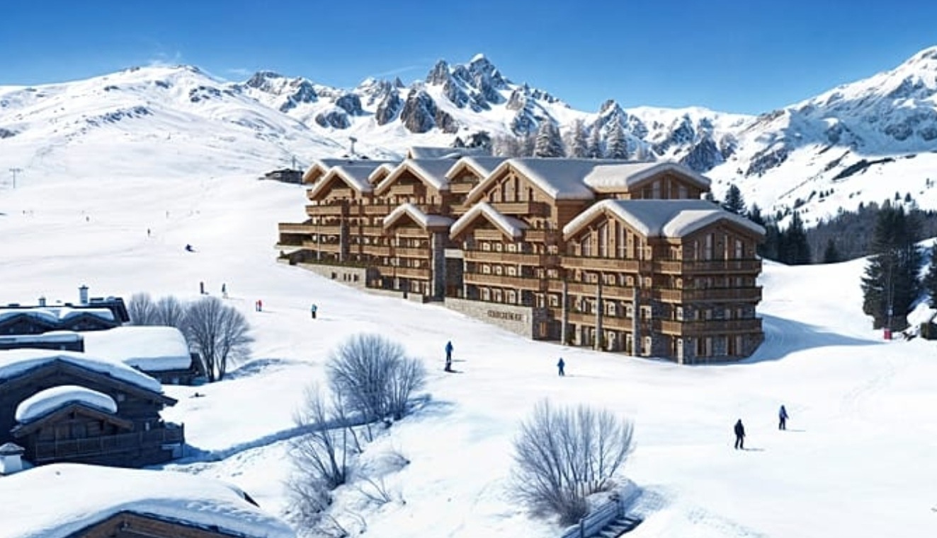 Raffles et One&Only s'installent à Courchevel avec de nouveaux hôtels alpins