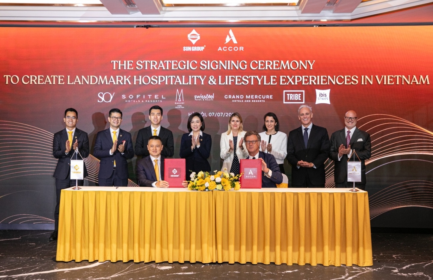 Accor et Sun Group renforcent leur partenariat stratégique pour proposer une nouvelle offre hôtelière à travers le Vietnam  