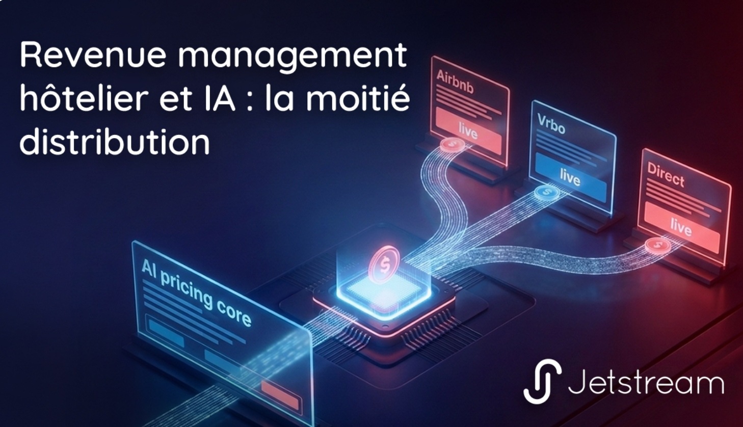 Revenue management hôtelier et IA : la moitié distribution